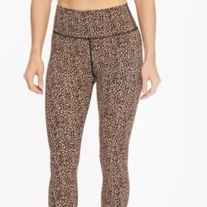 Souke  leopard/ animal print high waisted active   leggings athleisure